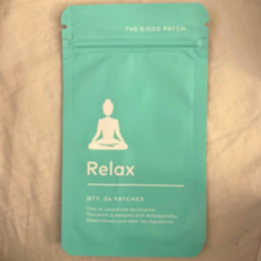Sealed Relax Patches, Quantity: 4